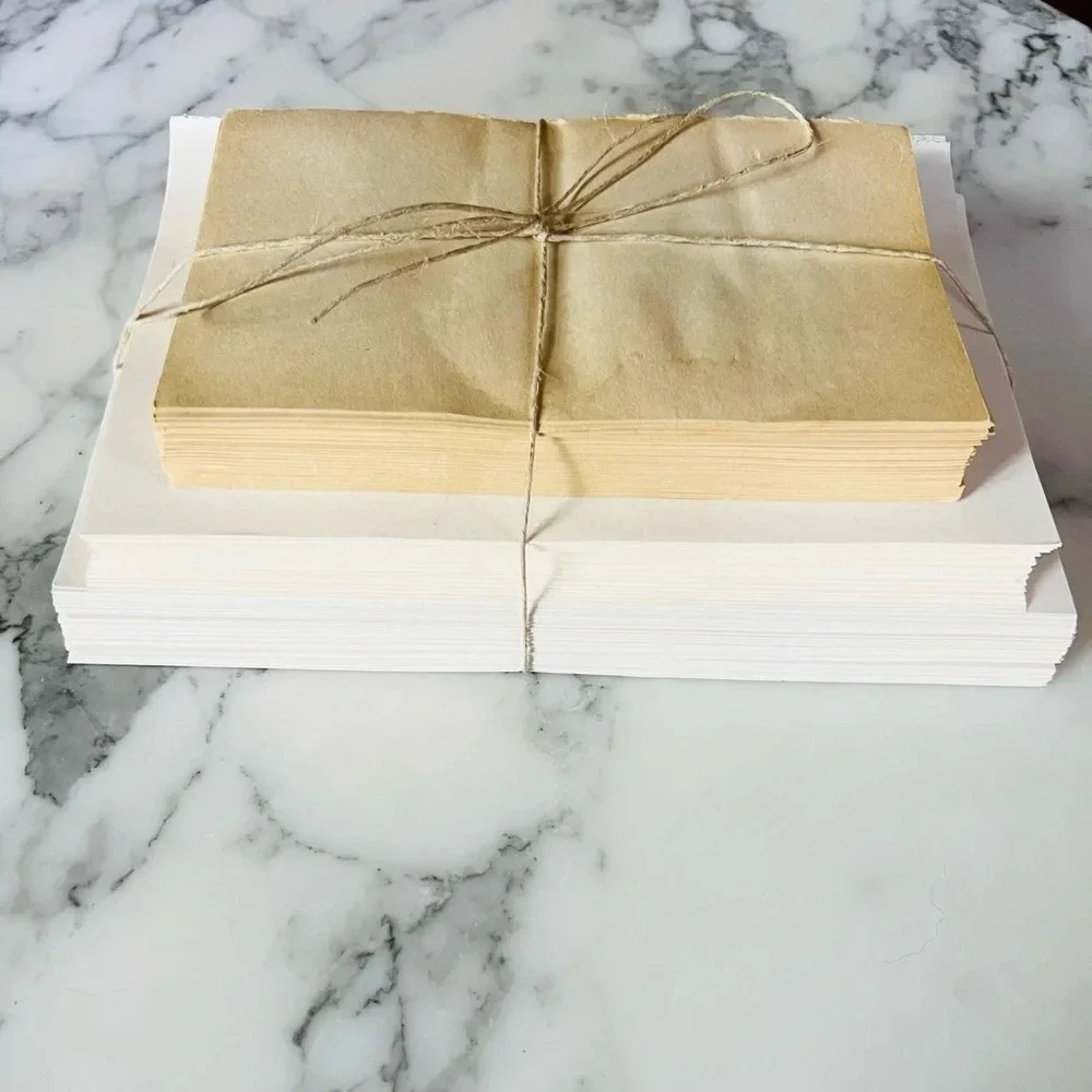 Book Bundle Decor Unbound Twined Together Shabby Chic Farmhouse Distressed